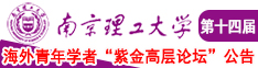 日B了日大B南京理工大学第十四届海外青年学者紫金论坛诚邀海内外英才！